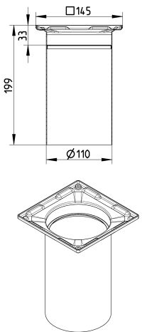 Line Drawing - Upper part-No membrane-145