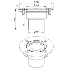 Line Drawing - Marine-lower part-no welding