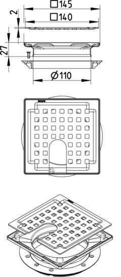 Line Drawing - MULTI top-145