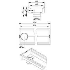 Line Drawing - Channel-No membrane