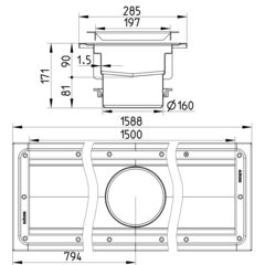 Line Drawing - Channel-Vinyl