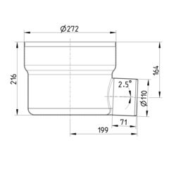 Line Drawing - Lower part-250