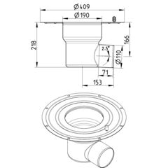 Line Drawing - Lower part-160