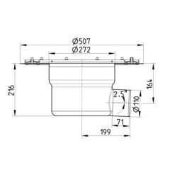 Line Drawing - Lower part-250